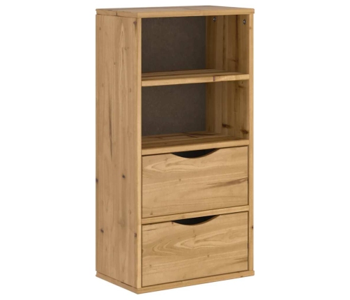 Muebles de TV 5 uds. con almacenaje "ODDA" madera maciza pino