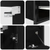 Juego de Muebles de Baño de 5 Piezas VidaXL en Madera de Roble Negra