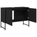 Armario de Lavabo de Baño  Roble Negro 80x33x60 cm Madera Contrachapada