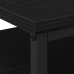 Mesitas de Noche  2 pcs Negro Roble 44x45x60 cm Madera Elaborada