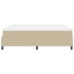 Cama con Base Spring  con Colchón Verde Claro Gris Super King Tela de Corduroy