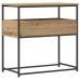 Mesa Consola  Artisan Roble 75x40x75 cm Madera Compuesta y Acero