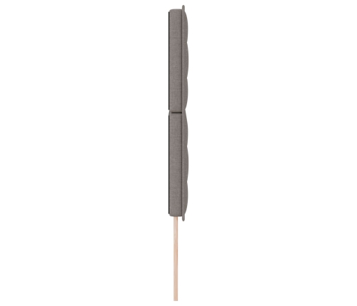 Cabecera LED  Diseño Lines Taupe 80 cm Tela