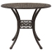 Conjunto de Comedor de Jardín de 5 Piezas  - Bronce Aluminio Fundido