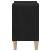 Cabinet para TV de roble negro  - 69.5x30x50 cm, Hecho de madera elaborada