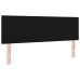 Cabecero  Botonera Negro 140 cm Tela
