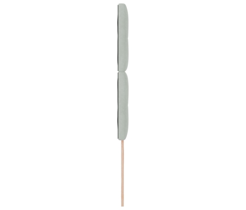 Cabecera LED Gris Claro 80 cm Terciopelo