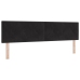 Cama con somier y colchón  Negro Super King Terciopelo