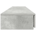 Cajones de Cama  Gris Concreto 200x36,5x16,5 cm Madera Engineered