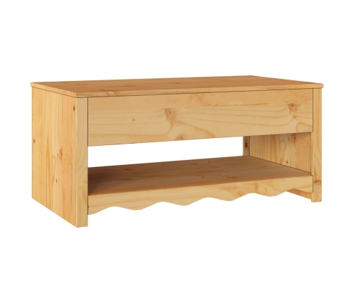 Mesa de Café ""DRAMMEN"" 99x55x45 cm Madera Sólida de Pino