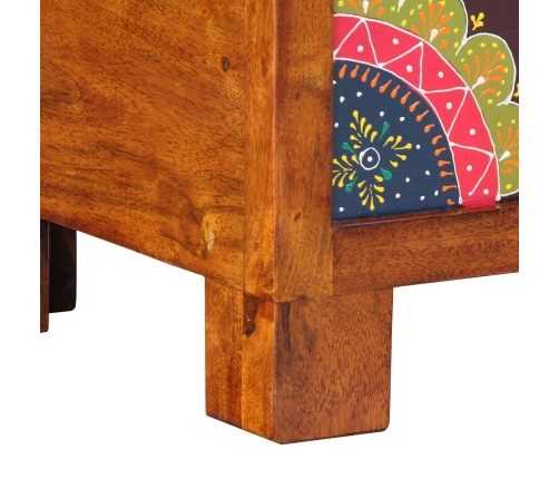 Buffets y Aparadores Marrón, Multicolor Madera Maciza Mediano