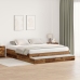 Cama con almacenamiento  Madera antigua 200x200 cm