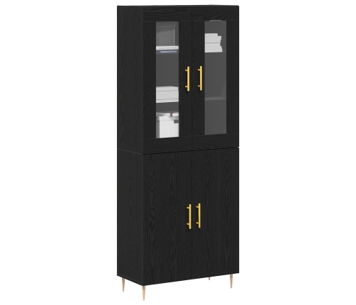 Alto Roble Negro 69.5x34x180 cm Madera Ingeniería