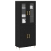 Alto Roble Negro 69.5x34x180 cm Madera Ingeniería