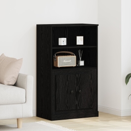 Mueble Alto  Roble Negro 60x35.5x103.5 cm Madera Resistente