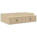 Cama de Almacenamiento Roble Sonoma 80x200 cm