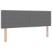 Cabecero  Diseño Sencillo Gris Claro 140 cm Tela de Corduroy
