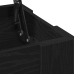 Mesa de café de roble negro  - 101x49x52 cm fabricada con madera engineered