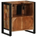 Armario de Baño  Multicolor 55x35x60 cm Madera Maciza Reciclada
