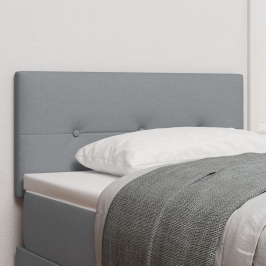 Cabecera  Botones Acolchados Gris Claro 90 cm Tela