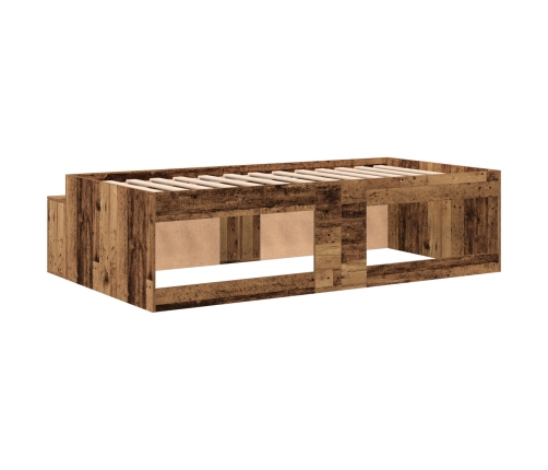 Cama  Madera Vieja 80x200 cm