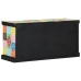 Mueble de TV Multicolor 100x35x50 cm Madera Sólida de Mango
