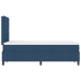 Cama con Somier  con Colchón Azul 120x200 cm Tela