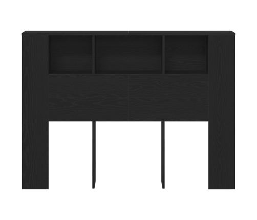 Cabecera de Roble Negro de  - 140x19x104.5 cm - Hecha de Madera Ingenierizada
