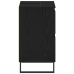 mueble de baño  lavabo negro roble 80x33x60 cm madera elaborada