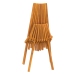 Sillas de jardín plegables  2 pcs de madera maciza de acacia