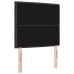 Cabecero  Marrón oscuro Tela 90 cm Cabecero Rectangular
