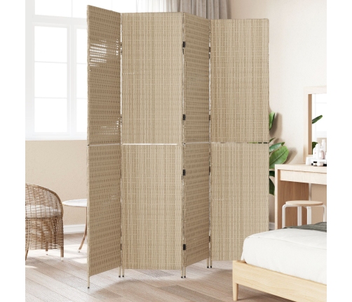 Divisores de habitación  Beige Madera, Tela