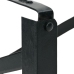Patas de Banco de Cerveza 2 pcs Plegables de Acero Negro Recubierto en Polvo