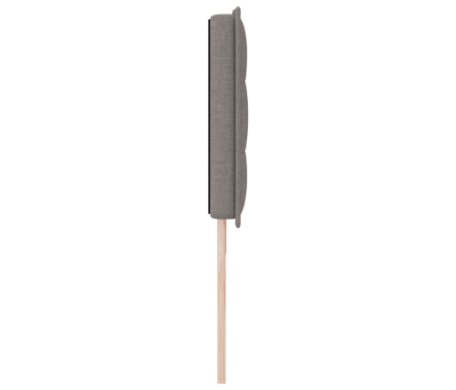 Cabezal  Diseño de Líneas Taupe 180 cm Tela
