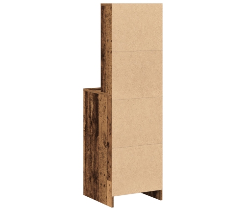 Alto Armario Madera Vieja 40x41x135 cm