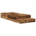 Marco de Cama de Almacenamiento  Madera Vieja Madera Robusta