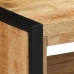Banco para Zapatos 100x40x50 cm Madera Maciza Rugosa de Mango