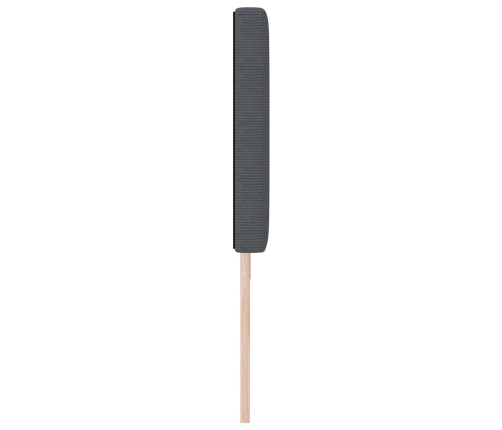Cabecero  Diseño Sencillo Gris Oscuro 180 cm Tela de Terciopelo