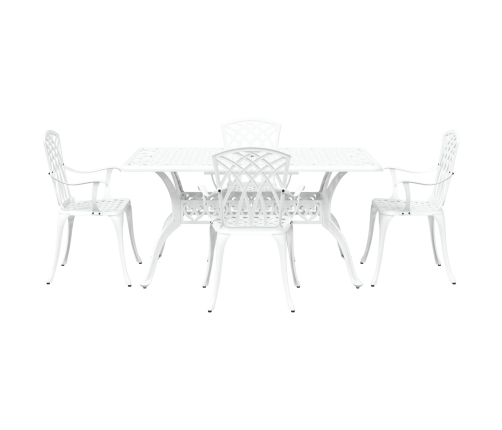 Set de 3 Blanco Aluminio Fundido Grande Durable