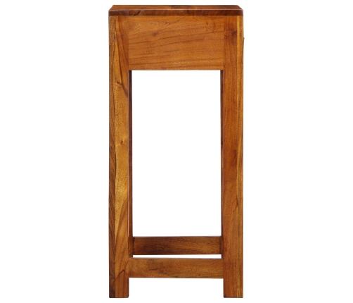 Soporte para Teléfono  35x35x75 cm de Madera Maciza de Acacia