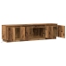 mueble de TV  con LED madera vieja 180x38x49 cm madera elaborada
