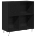 Armario para Registros en Roble Negro 84.5x38x90 cm