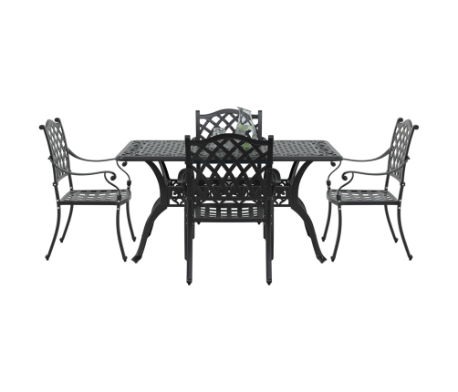 Set de 3 Negro Aluminio fundido Mediano Diseño Elegante