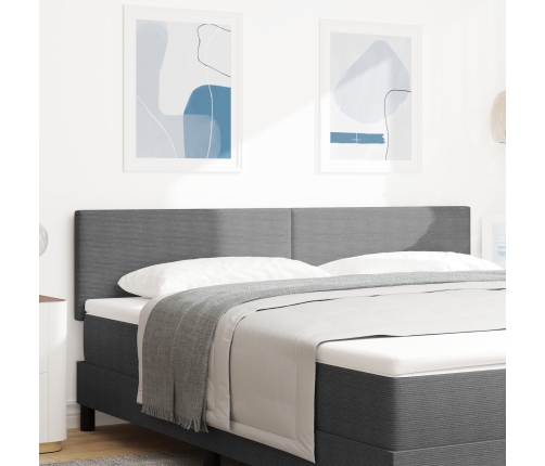 Cabecero  Diseño Sencillo Gris Claro 180 cm Tela de Pana
