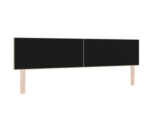 Cabecero  Acolchado en Botones Crema 200 cm Tela