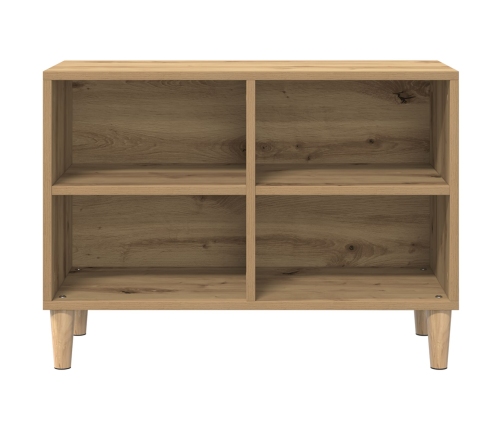 Gabinete de TV  Roble Artesanal 69.5x30x50 cm Madera Elaborada