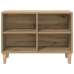 Gabinete de TV  Roble Artesanal 69.5x30x50 cm Madera Elaborada