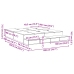 Estructura de Cama  Gris Sonoma 200x200 cm