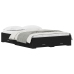 Cama con Cajones  Negro Roble 135x190 cm Madera Engineered