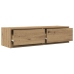 mueble para TV  de roble artesano 100x31x25,5 cm de madera elaborada